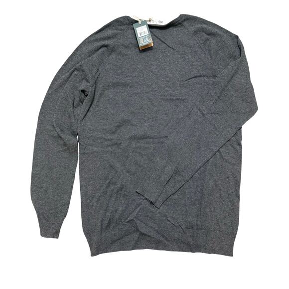 NWT TenTree Highline Cotton Acre Sweater Women’s Medium Dark Grey Heather Cotton - Picture 2 of 5